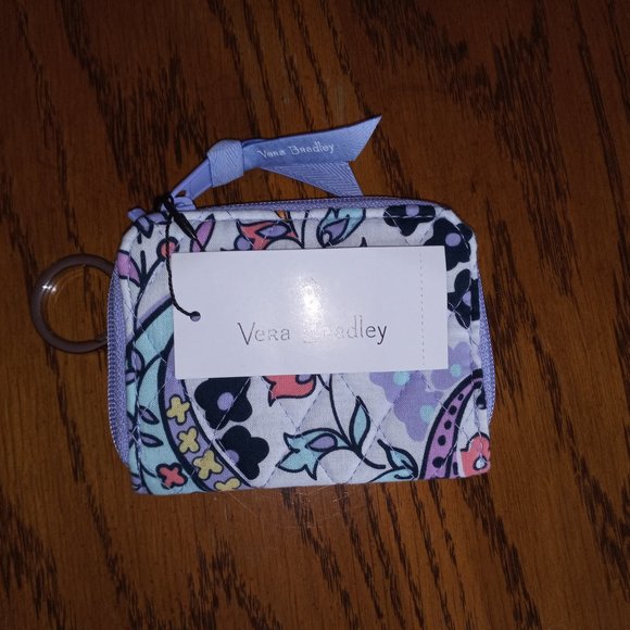 *Price Drop* New Vera Bradley Petite Zip-Around Wallet - Picture 1 of 6